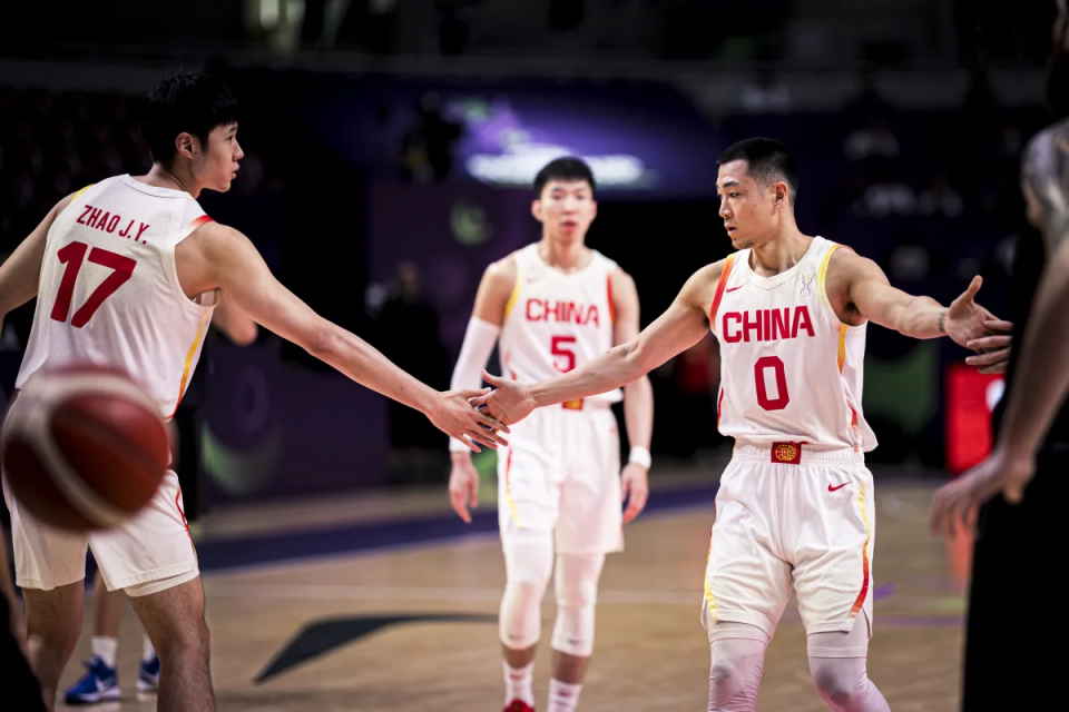 在中国男篮